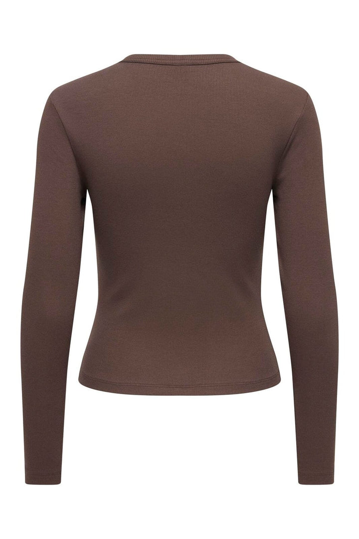 Only - Onlval L/S O-Neck Top - 5051306 Bracken
