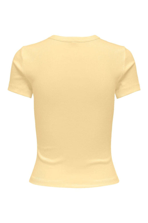 Only - Onlval S/S O-Neck Top - 4989060 Sunlight