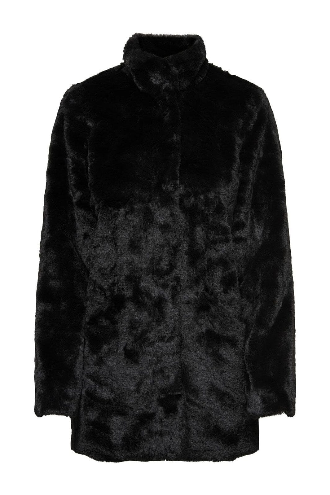 Only - Onlvida Faux Fur Coat - 2889506 Black