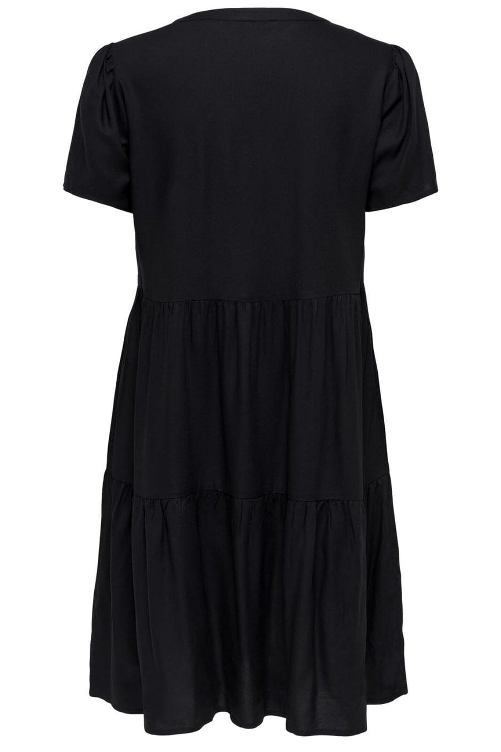Only - Onlzally Life S/S Thea Dress 15262674 - 3935116 - Black