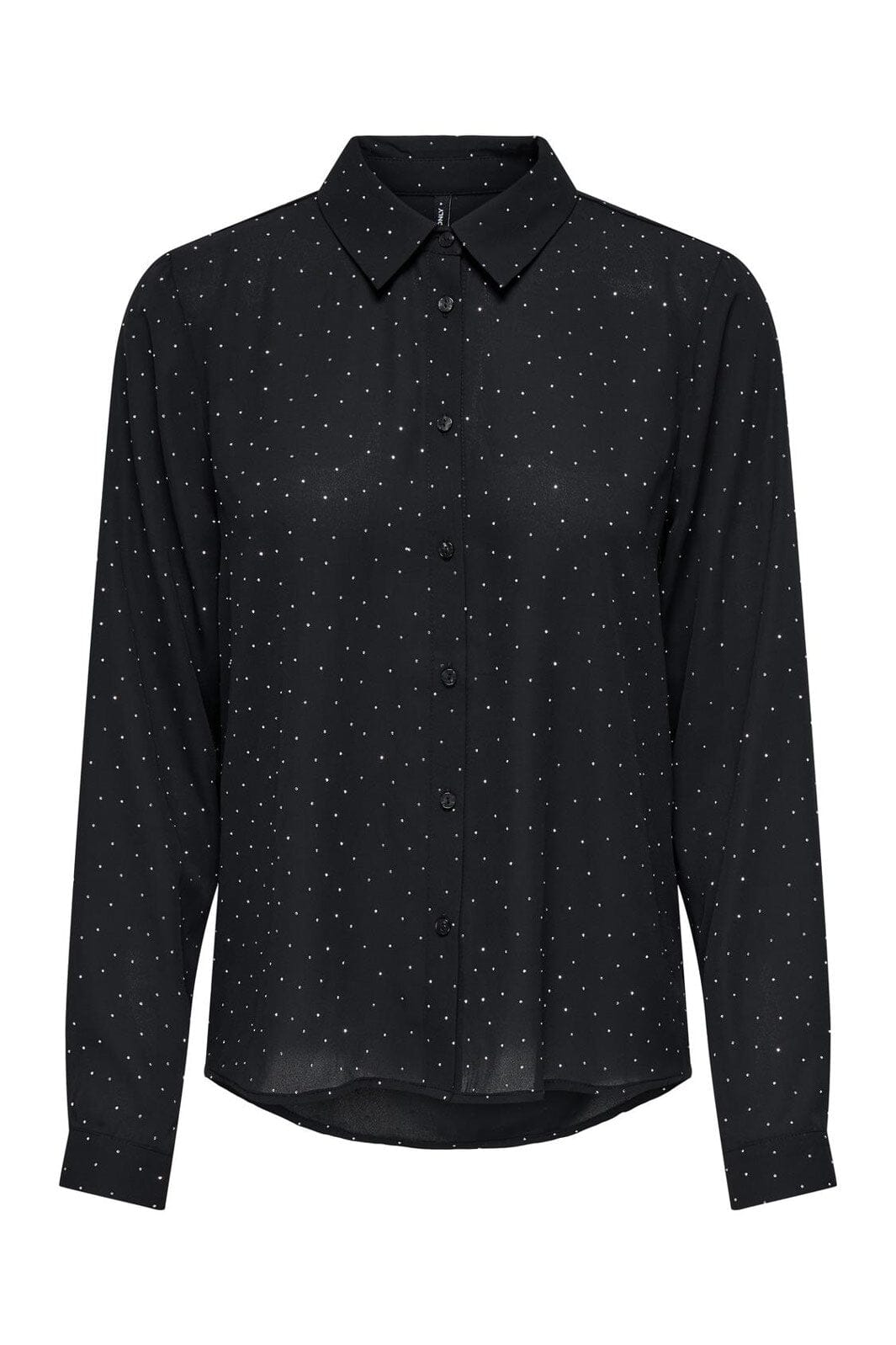 Only - Onlzeke L/S Stud Shirt - 4850703 Black Allover Studs