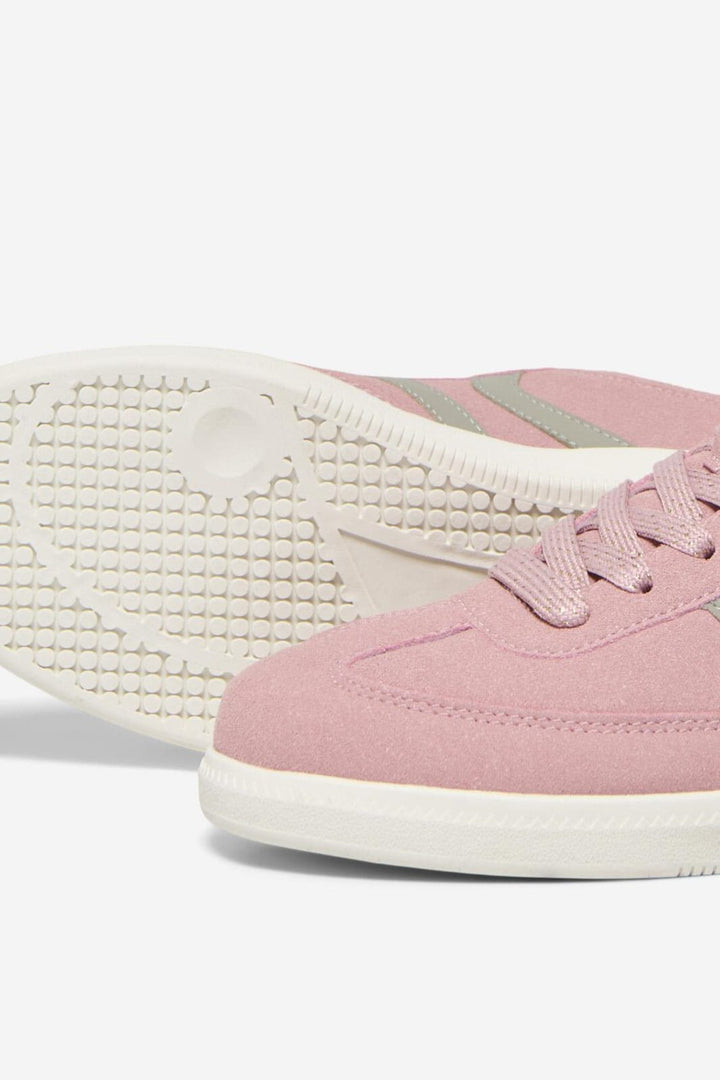 Only Shoes - Onllydie Pu Sneaker - 4985078 Misty Rose W Silver Sage & White Outsole