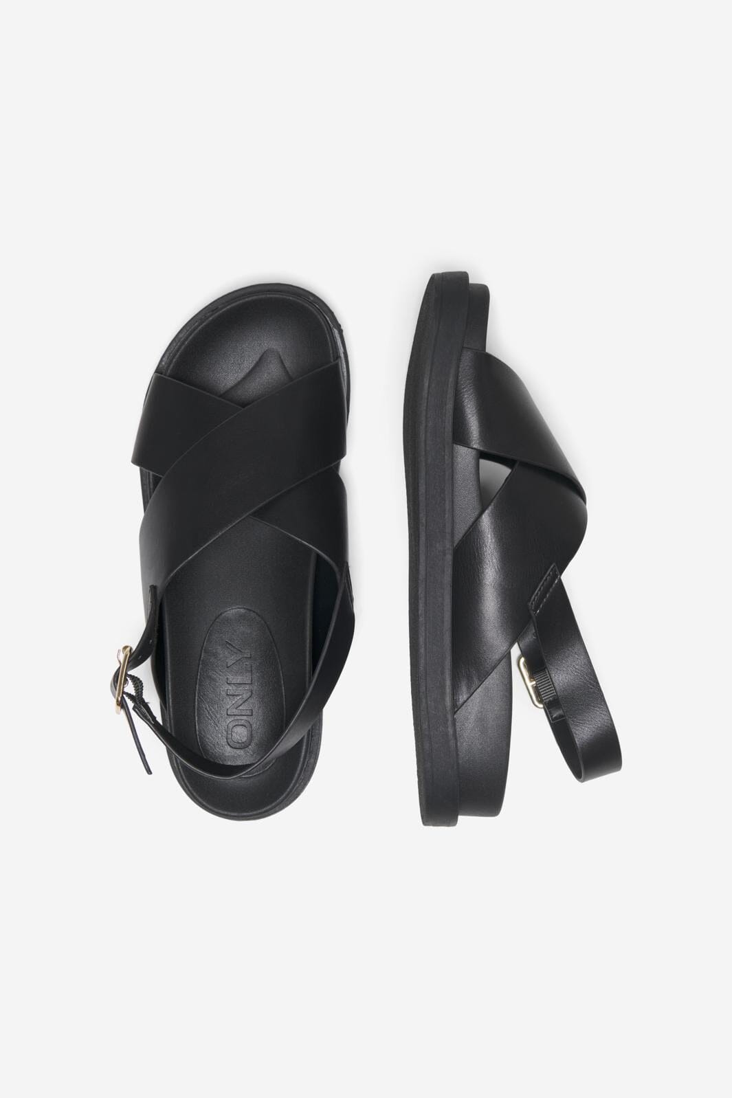 Only - Onlminnie-2 Pu Slingback Sandal - 3851555 Black
