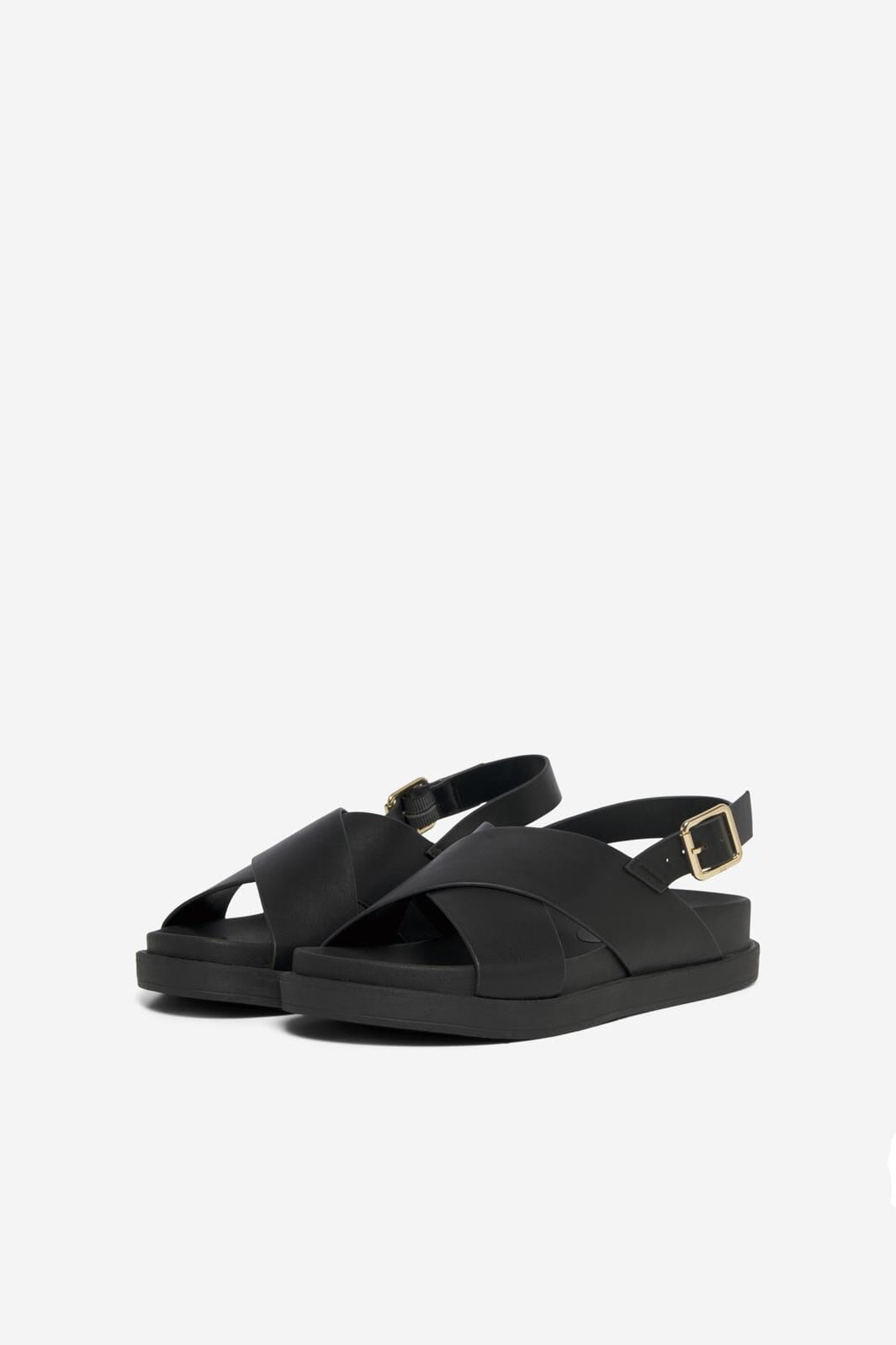 Only - Onlminnie-2 Pu Slingback Sandal - 3851555 Black