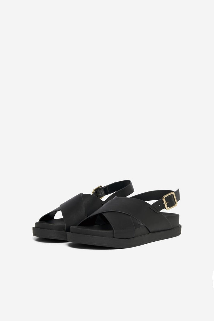 Only - Onlminnie-2 Pu Slingback Sandal - 3851555 Black