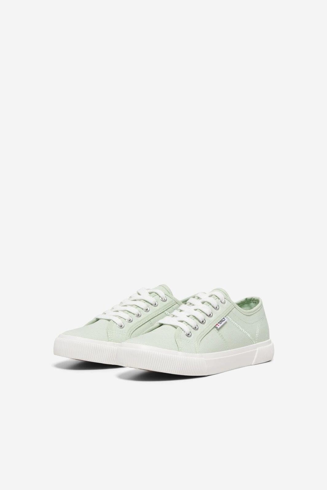 Only Shoes - Onlnicola Canvas Sneaker - 4951346 Green Lily