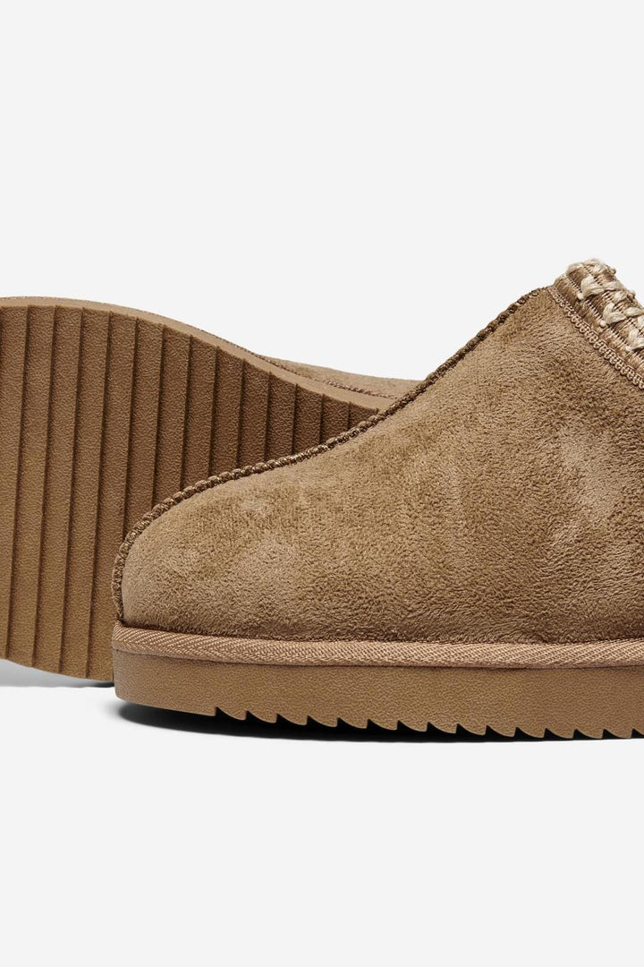 Only - Onlstella Teddy Lined Slipper - 4627078 Cognac
