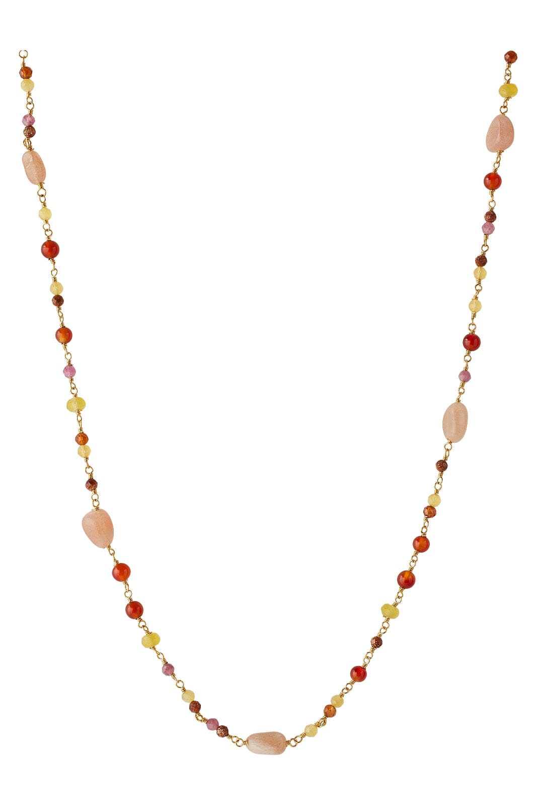 Pernille Corydon Jewellery - Goldenen Fields Necklace - Goldenplated