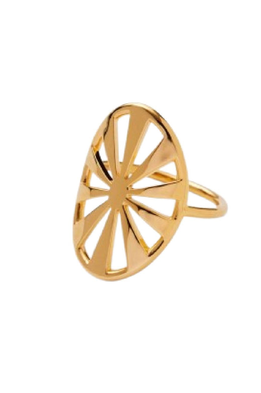 Pernille Corydon - Misty Light Ring r-614-gp - Gold Plated Ringe 