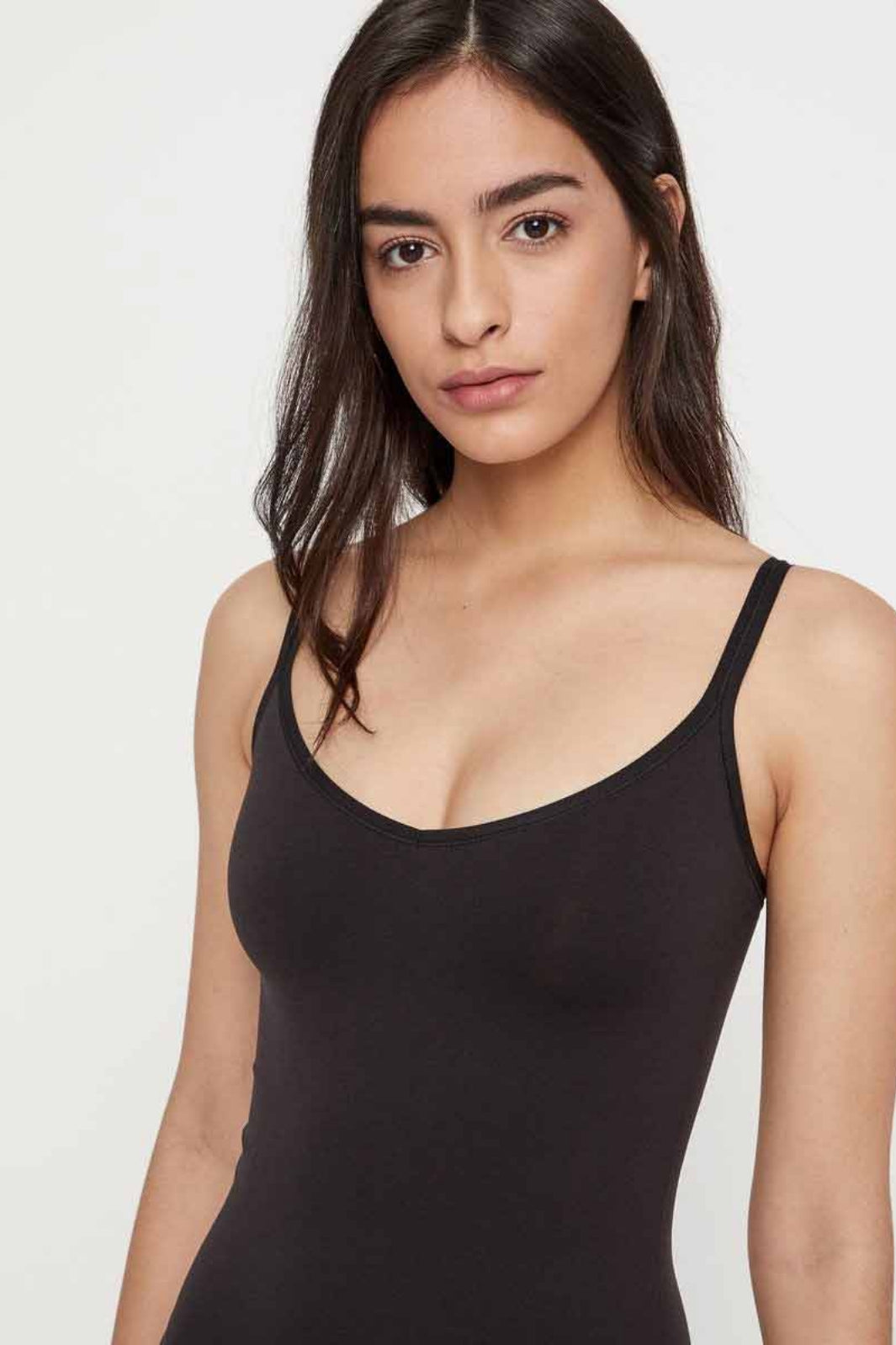 Pieces - Pcballroom Long Singlet - 1582375 Black