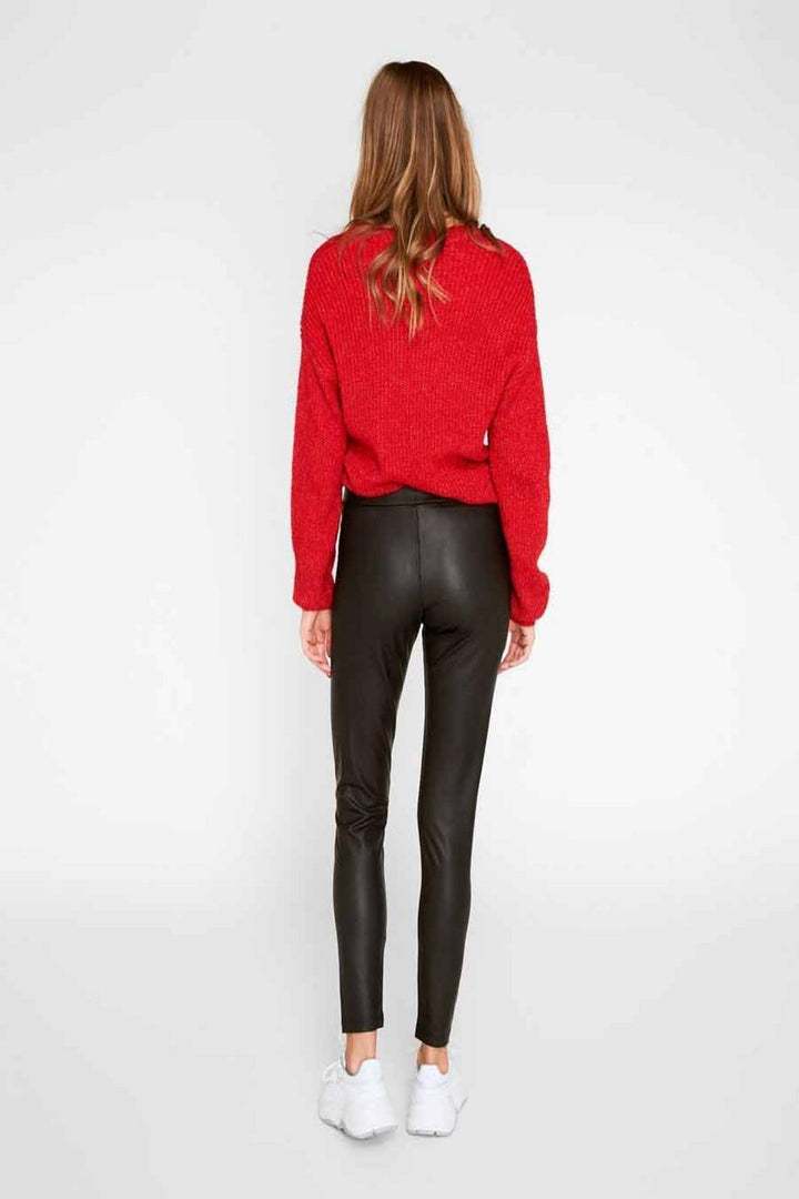 Pieces - PcNew Shiny Leggings - Black