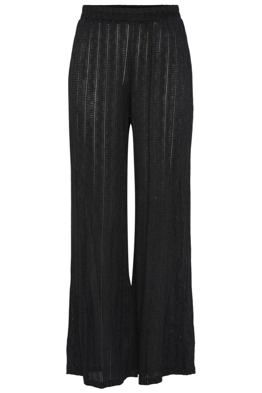 Pieces - Pcafie Lace Pants - 4496297 Black Bukser 