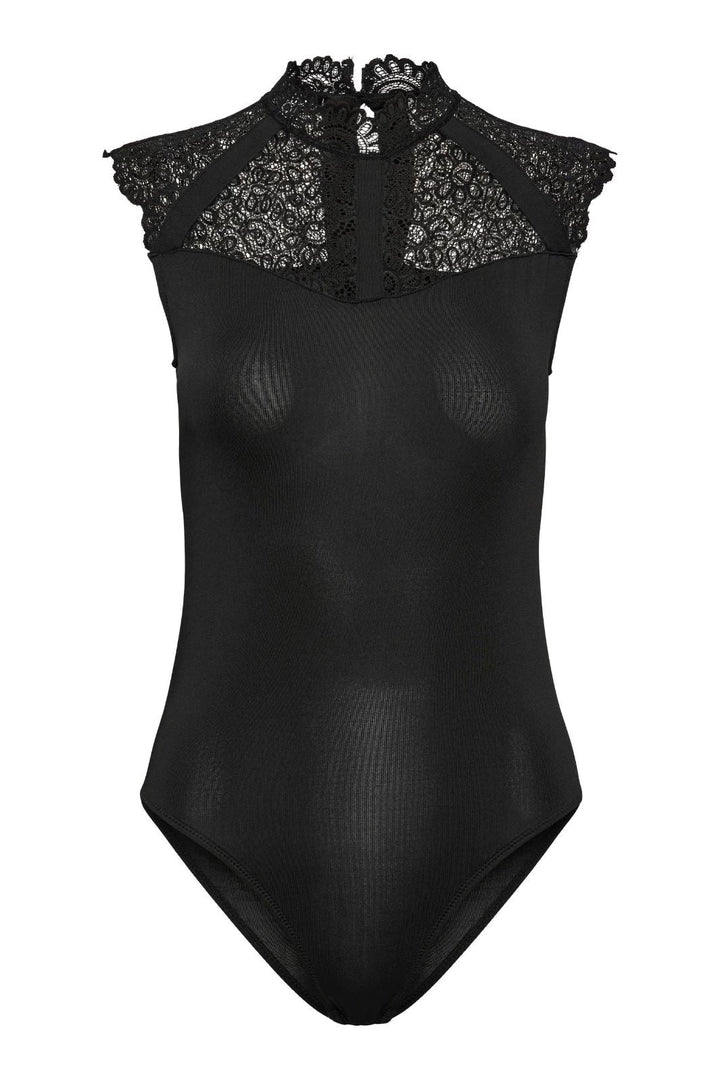 Pieces - Pcamber Sl Bodystocking - 4481384 Black