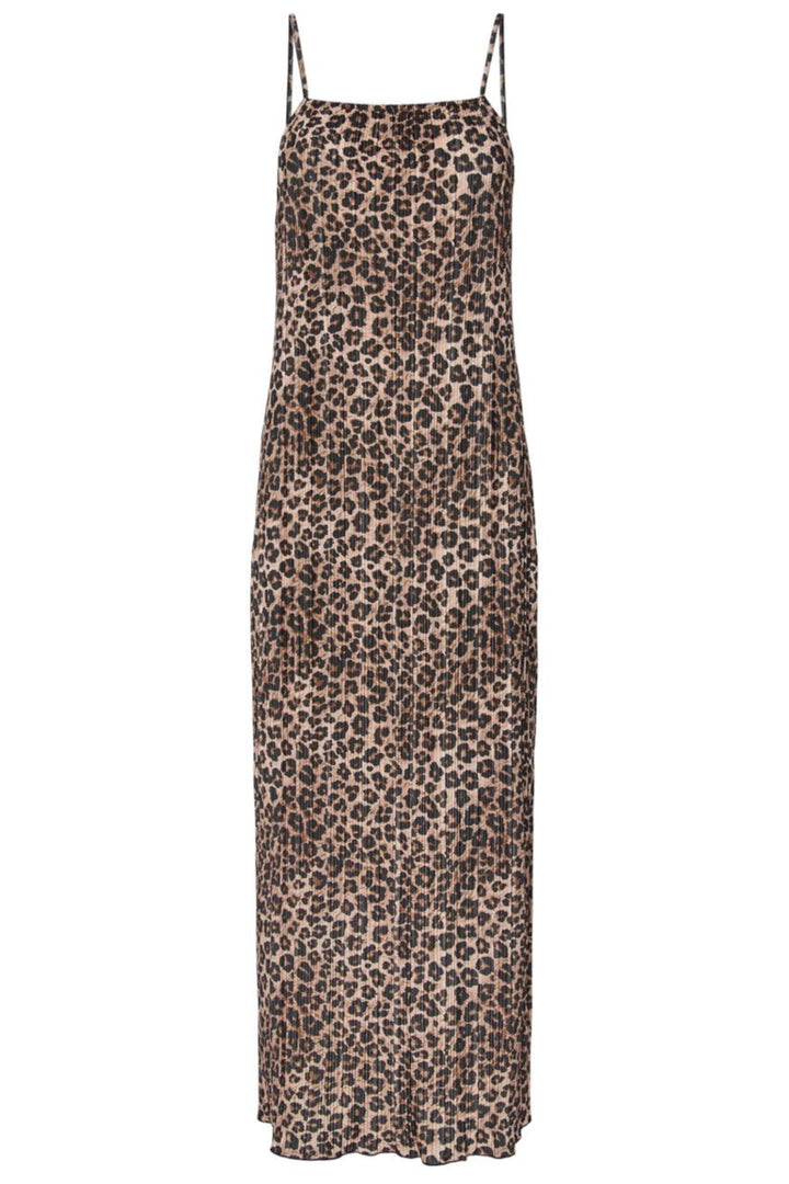 Pieces - Pcamber Sl Maxi Slip Dress Kca - 4883675 Black Leo
