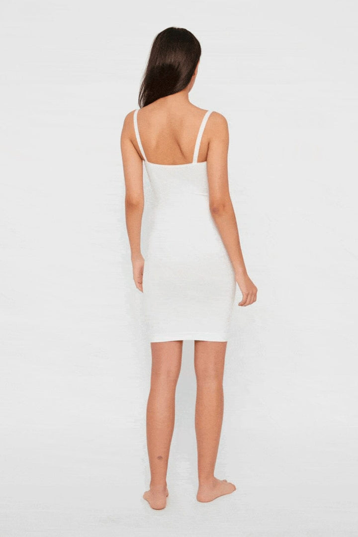 Pieces - Pcballroom Long Singlet - White