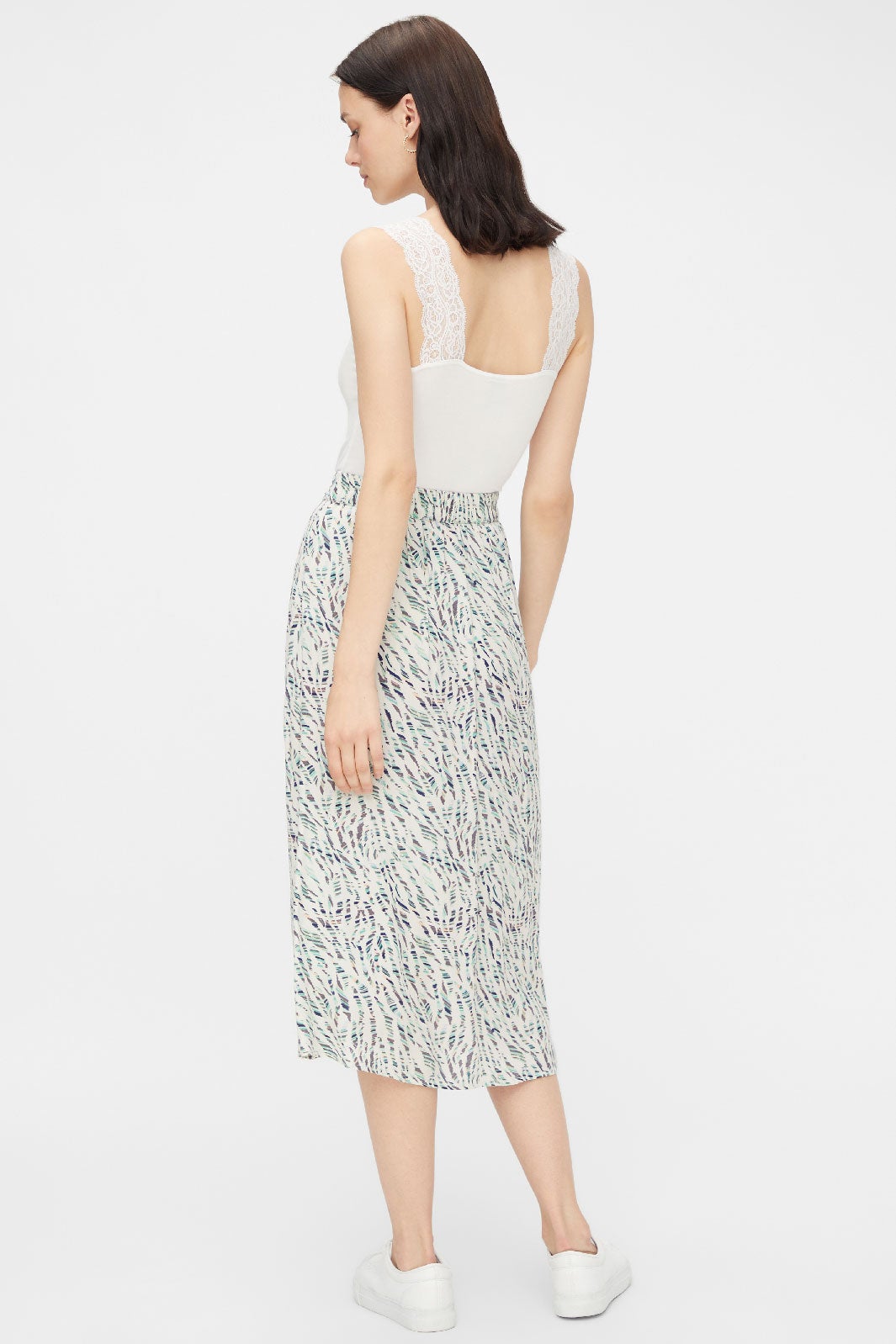 Pieces - PcBarbera Lace Top Noos - Bright White