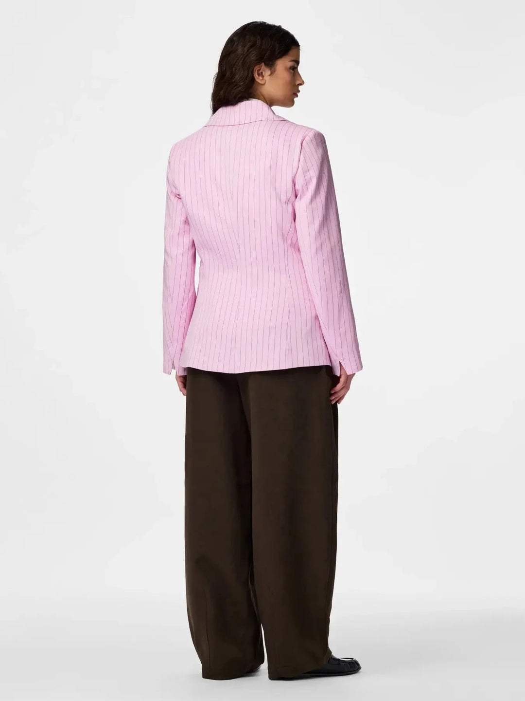 Pieces - Pcbellis Blazer - 4964382 Roseate Spoonbill White Blazere 