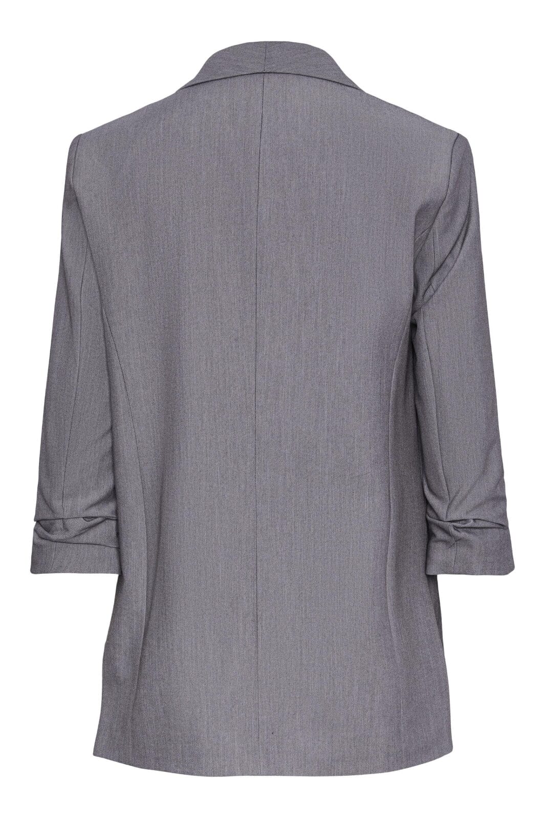 Pieces - Pcbosella 3/4 Blazer - 3423753 Light Grey Melange