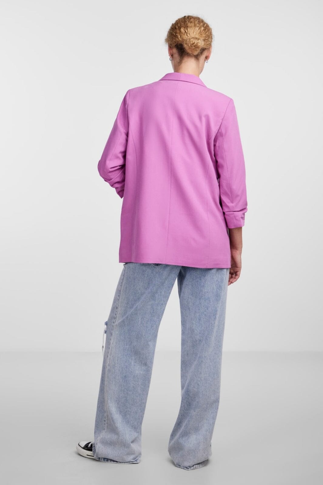 Pieces - Pcboss 3/4 Blazer - 4251275 Radiant Orchid