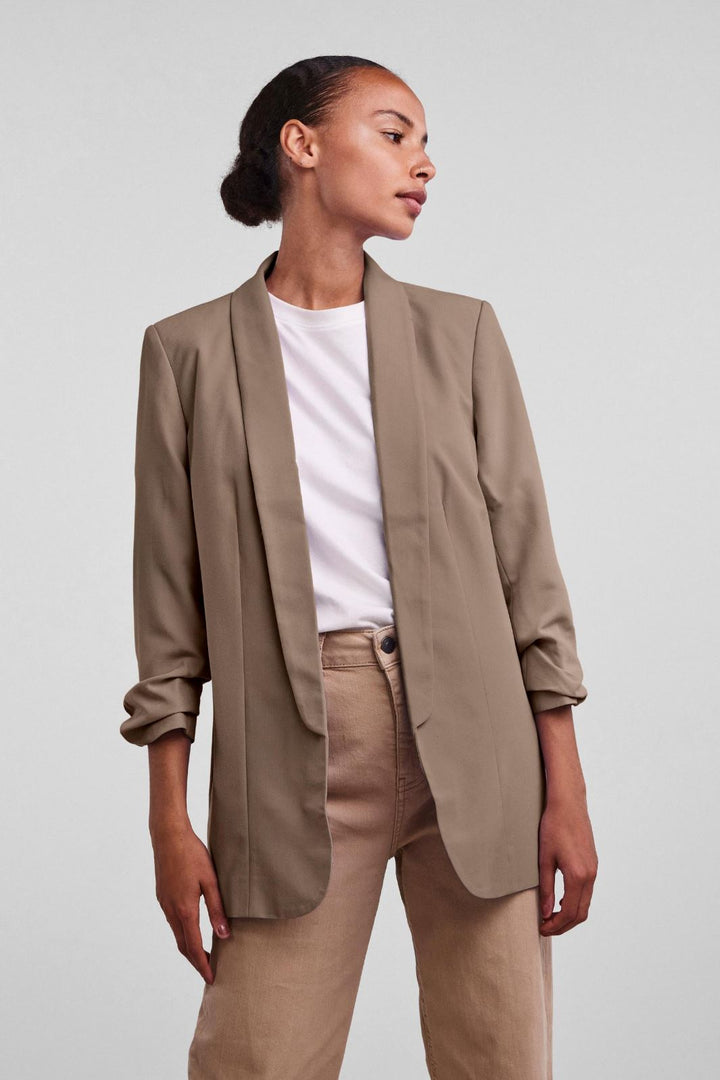 Pieces - Pcbosella 3/4 Blazer Noos - Fossil