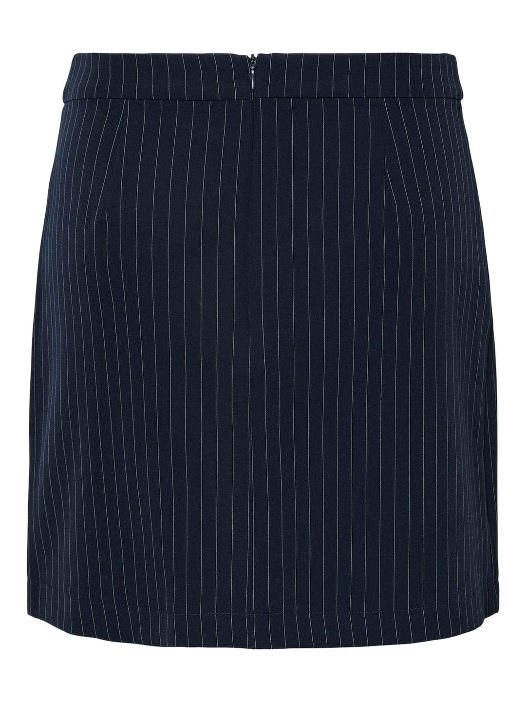 Pieces - Pcbozzy Slit Skirt Pinst Cp - 4604148 Sky Captain Pinstripe
