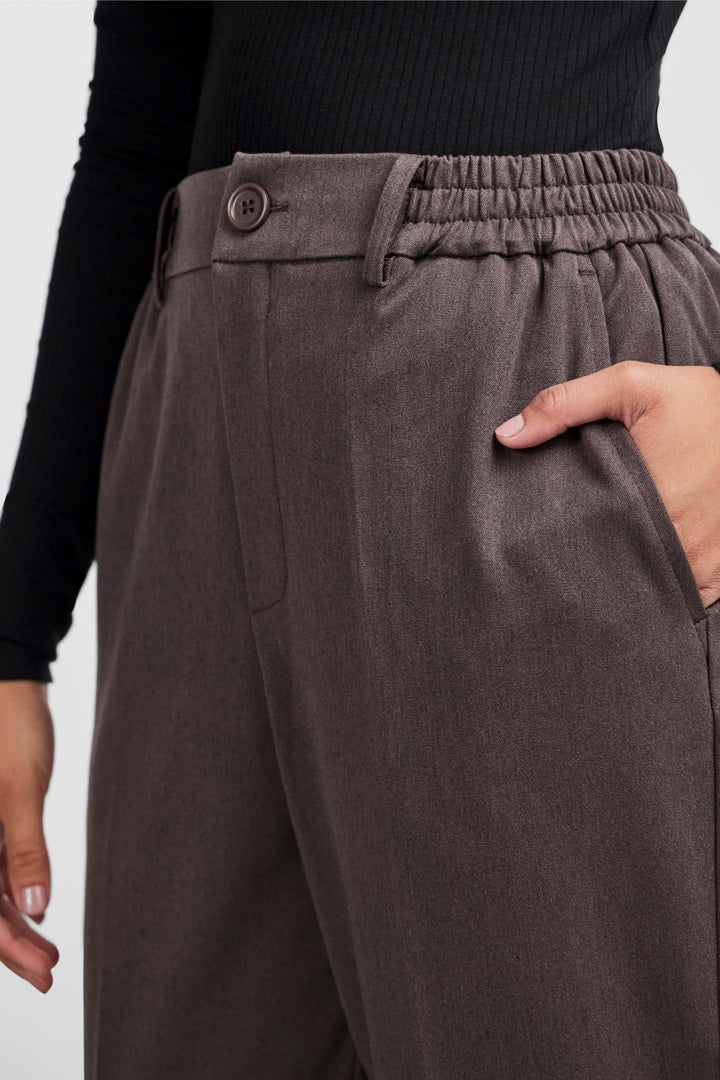 Pieces - Pccamil Ankle Pant - 4463205 Morel