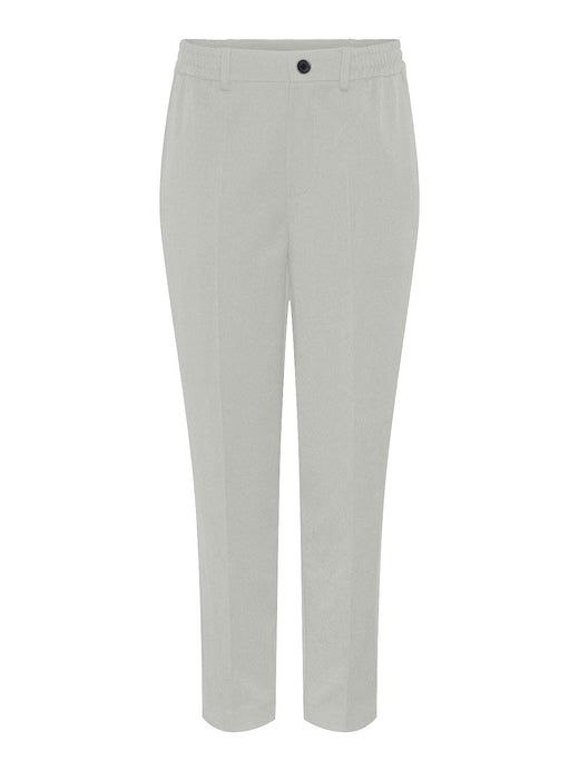 Pieces, Pccamil Hw Ankle Pant, Light Grey Melange