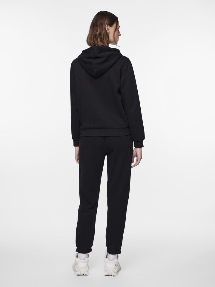 Pieces - Pcchilli Ls Zip Hoodie - 4265110 Black