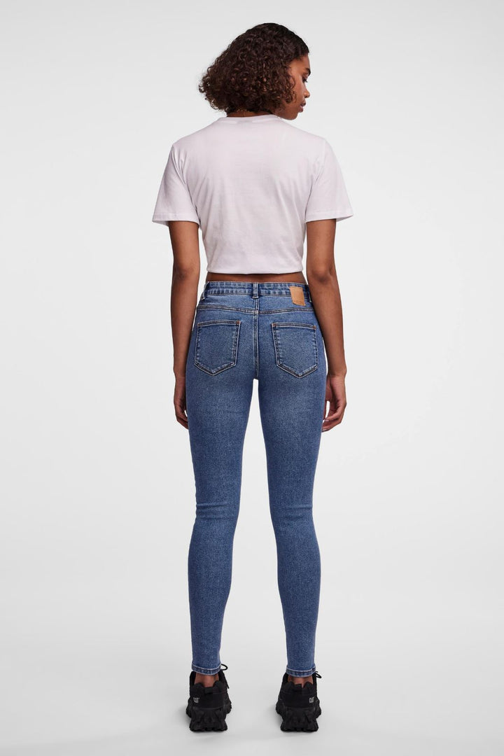 Pieces - Pcdana Skinny Jeans Mb402 - 4438612 Medium Blue Denim