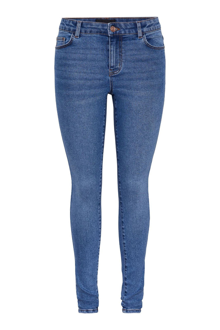 Pieces - Pcdana Skinny Jeans Mb402 - 4438612 Medium Blue Denim