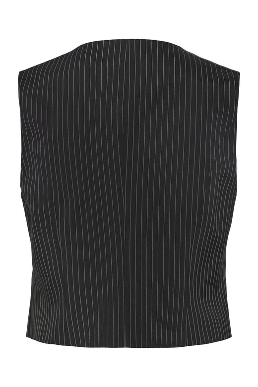 Pieces - Pcdidi Tailored Vest - 4513124 Black White