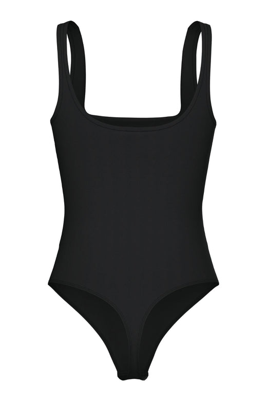 Pieces - Pcecho Sl Bodystocking - 4616294 Black Bodystockings 