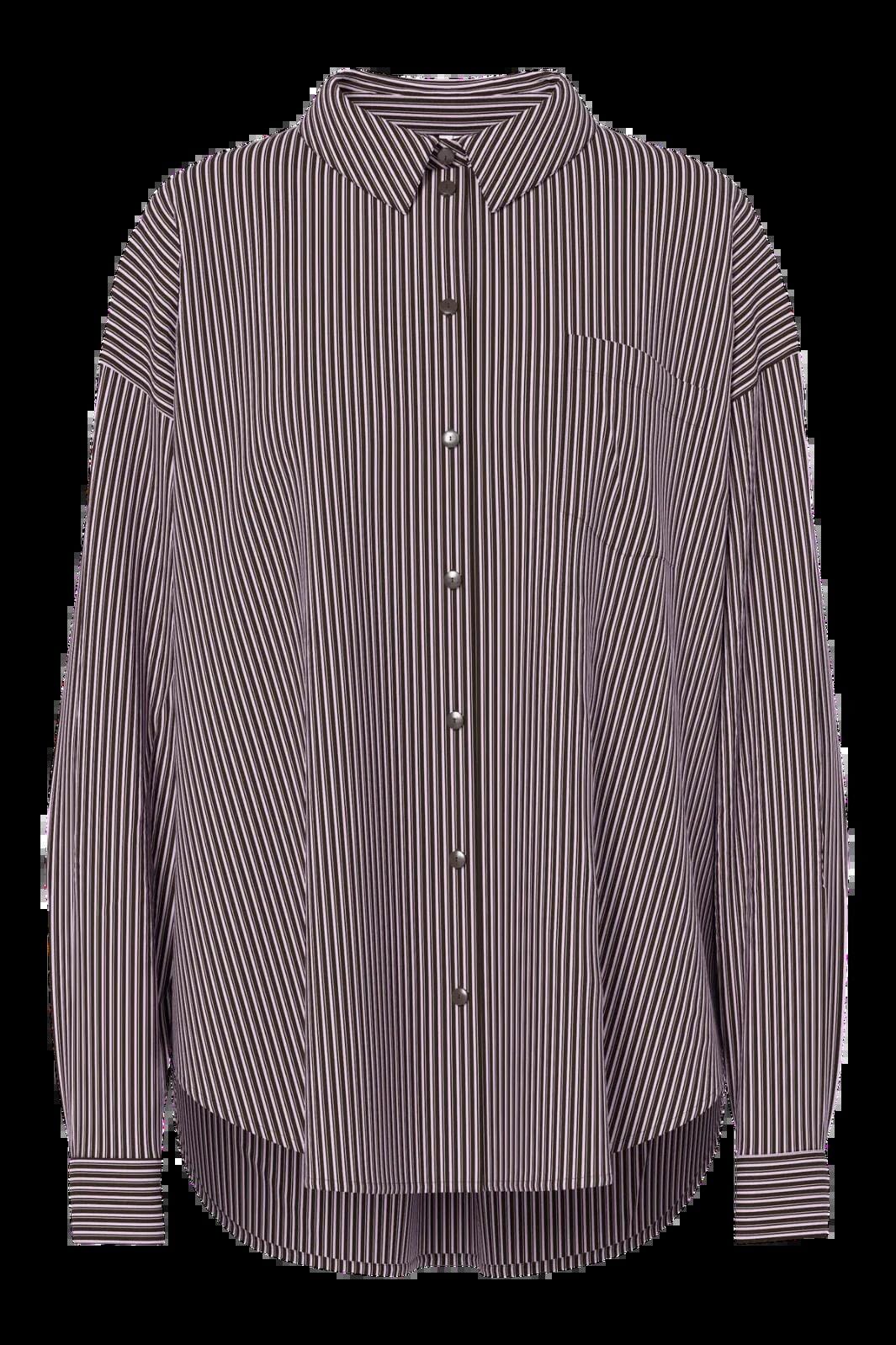 Pieces - Pcemmy Ls Loose Shirt - 5095255 Delicioso Pink Tulle Skjorter 