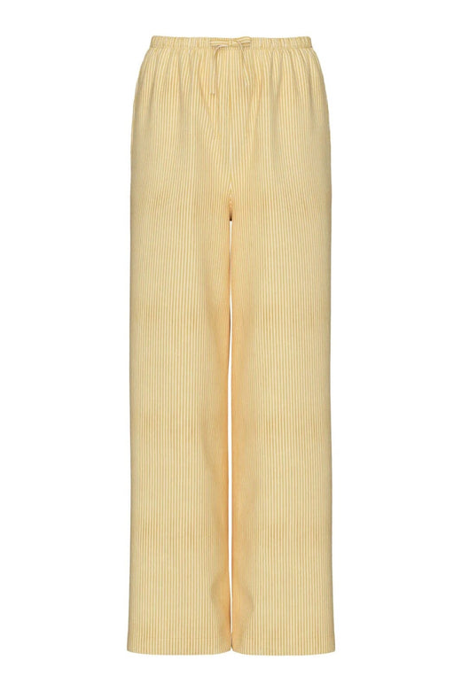 Pieces - Pcfeline Pants Pwp - 4822557 Sunset Gold Cloud Dancer