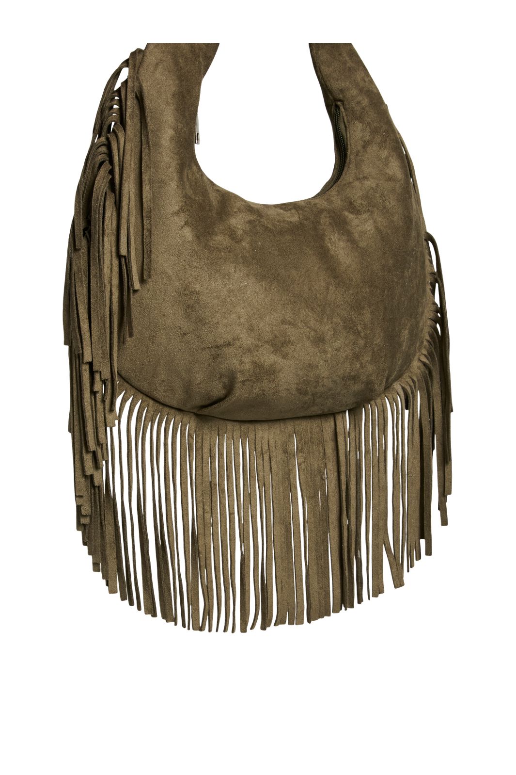 Pieces - Pcfina Fringe Shoulder Bag Pp - 5053347 Woodbine
