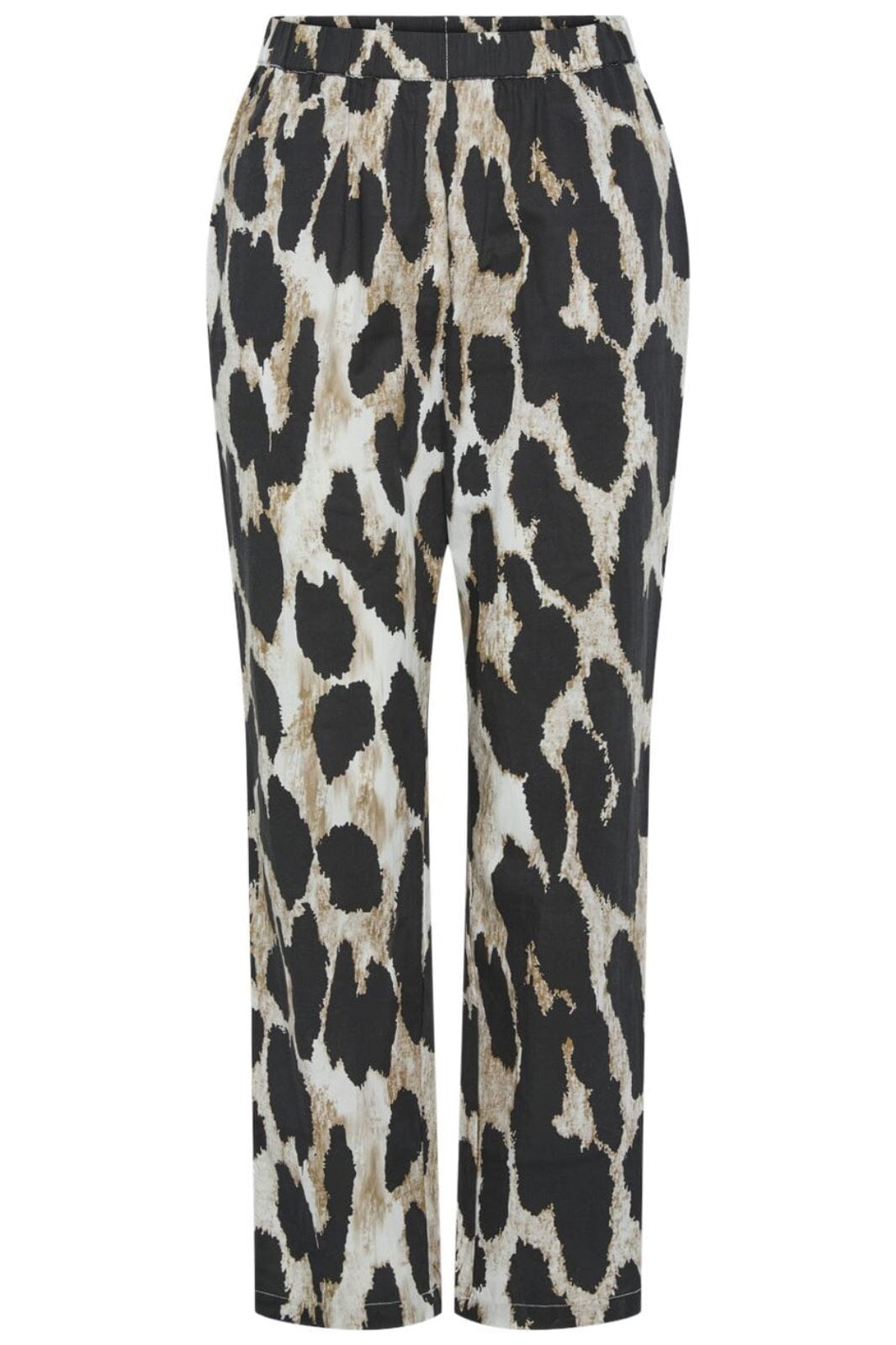 Pieces - Pcjade Straight Pants - 4674563 Black Leo