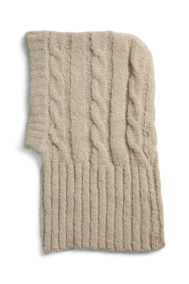 Pieces - Pcjambi Structured Balaclava - 4918208 Humus Melange Huer 