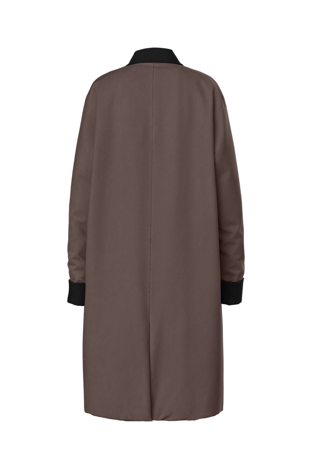 Pieces - Pcjorma Long Corduroy Jacket - 5099945 Coffee Quartz Black