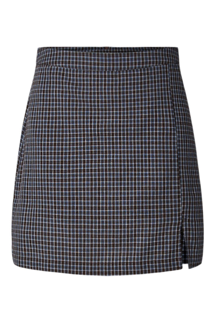 Pieces - Pcjuna A-Shaped Short Skirt - 5179491 Cashmere Blue Hot Fudge