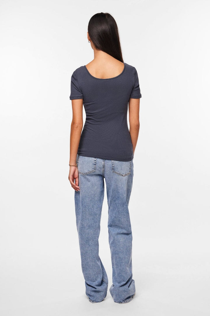 Pieces - PCKitte SS Top - Ombre Blue