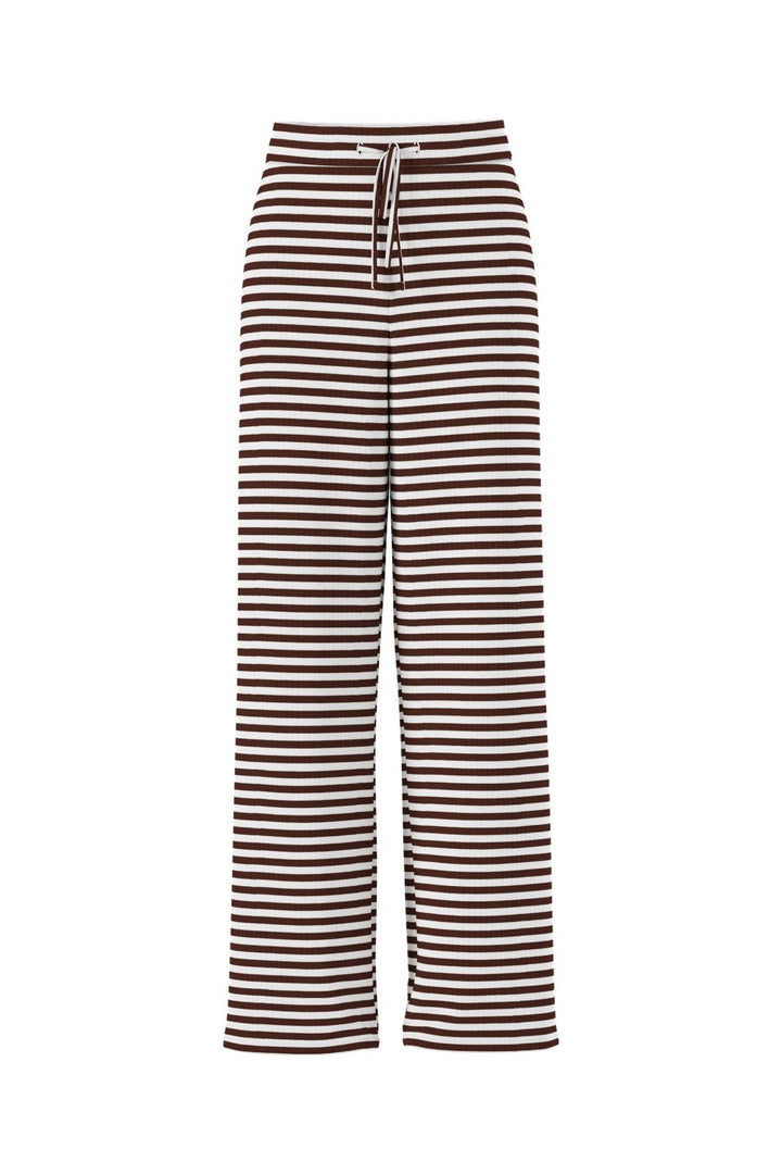 Pieces - Pclaya Wide Pants - 5042473 Chicory Coffee Coconut Milk