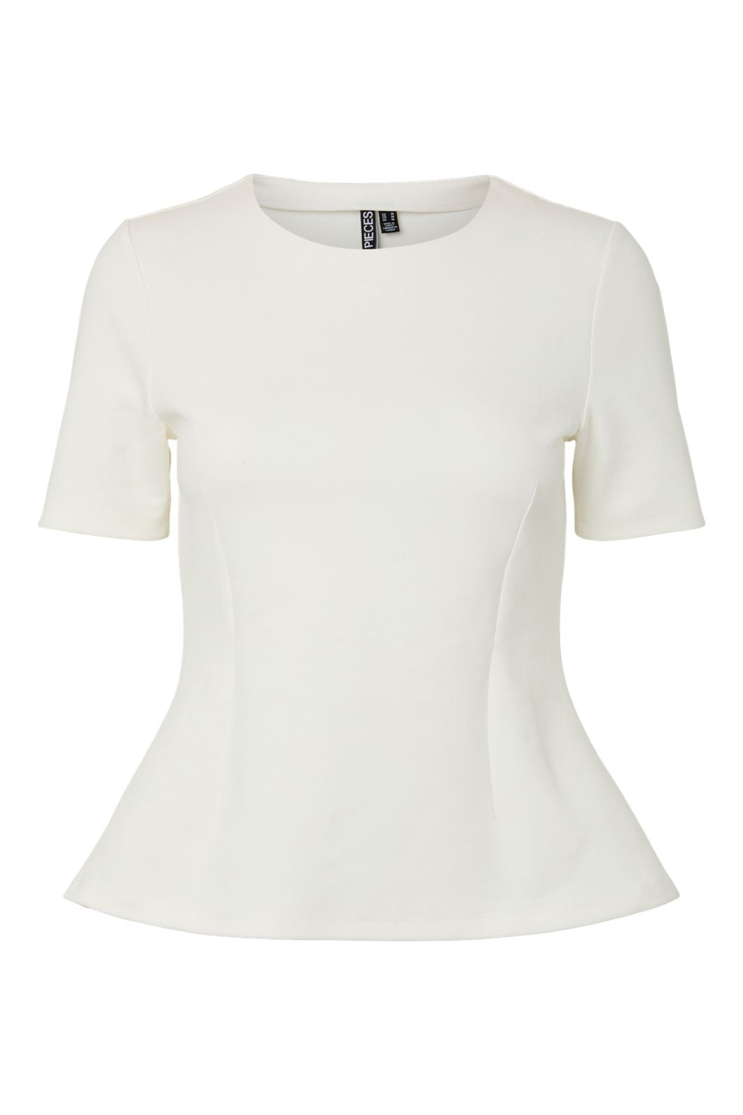 Pieces - Pclilu Ss O-Neck Top - 5138067 Bright White