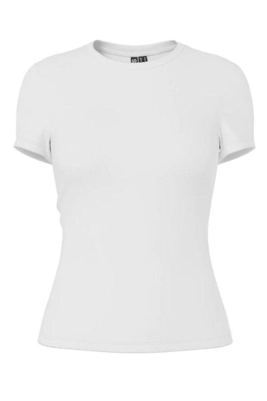 Pieces - Pclula Ss Tee - 4897668 Bright White T-shirts 