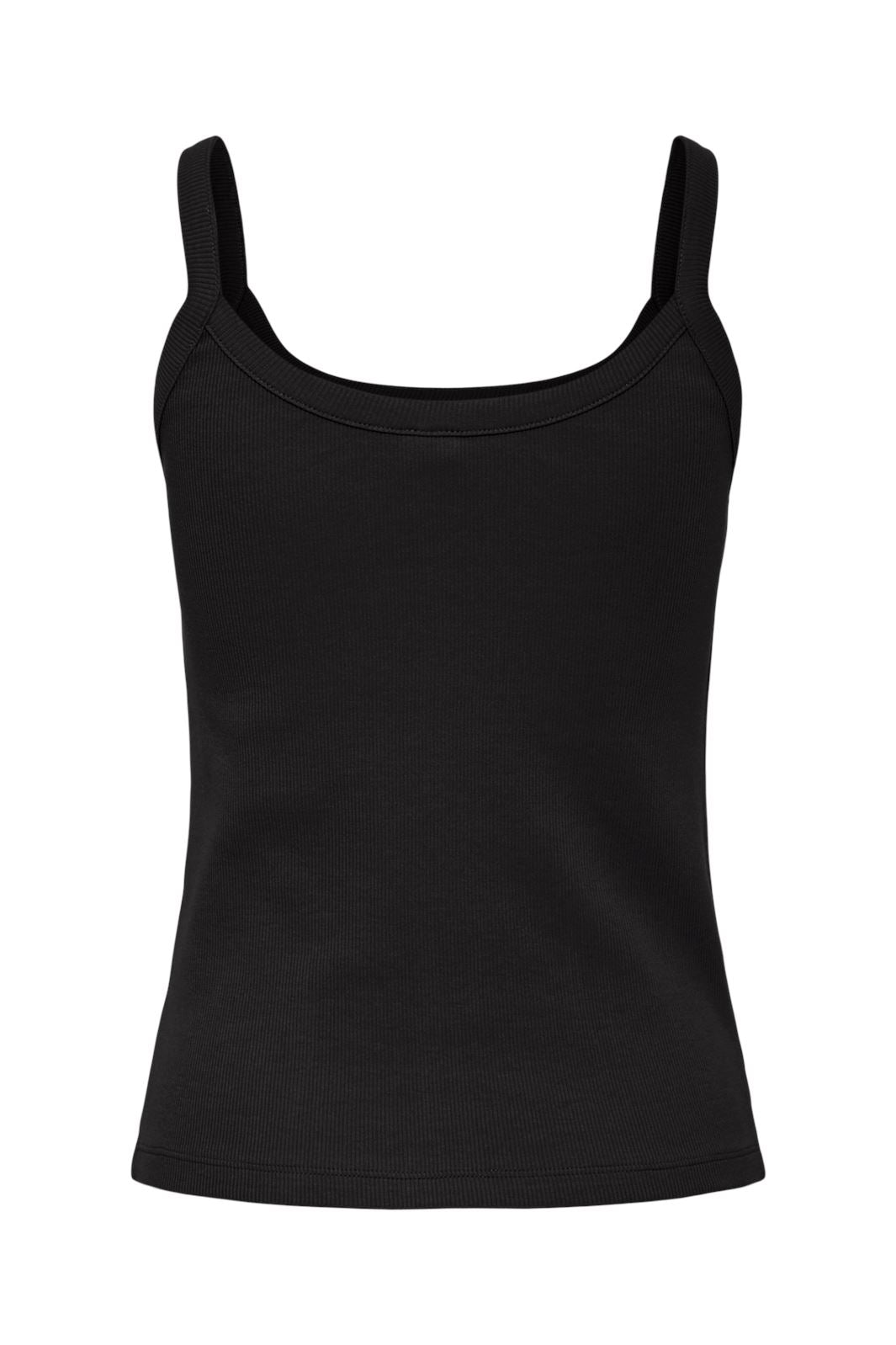 Pieces - Pcmay Strap Top - 4640348 Black