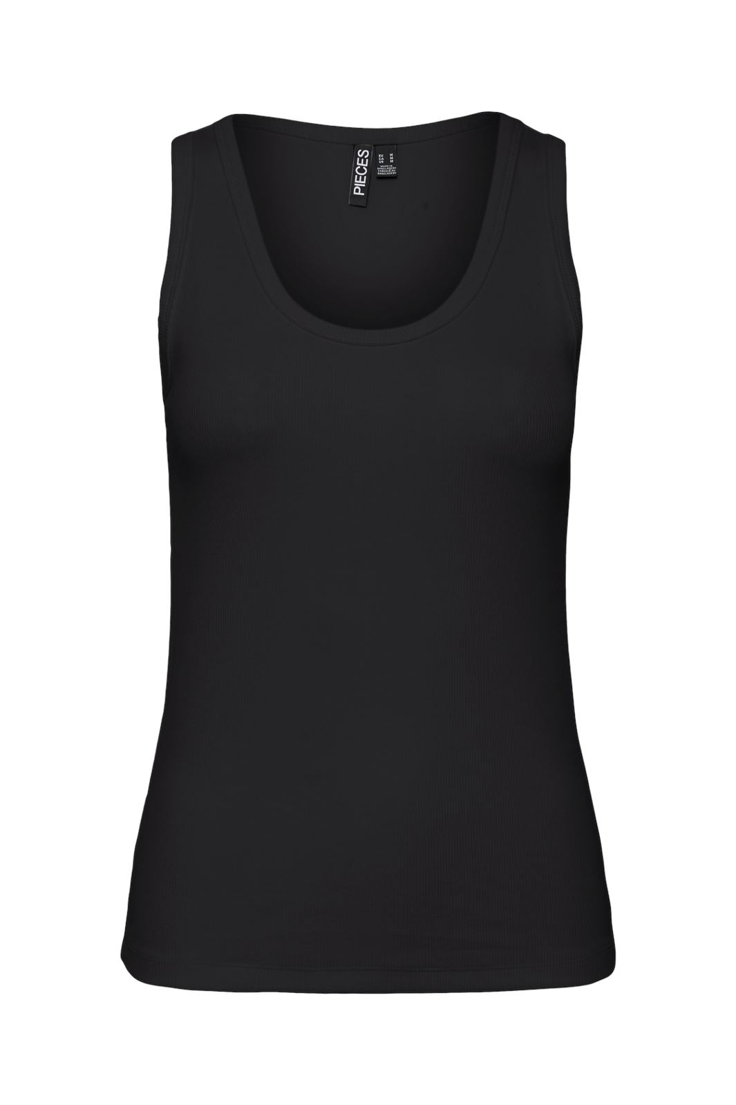 Pieces - Pcmay Tank Top - 4640357 Black