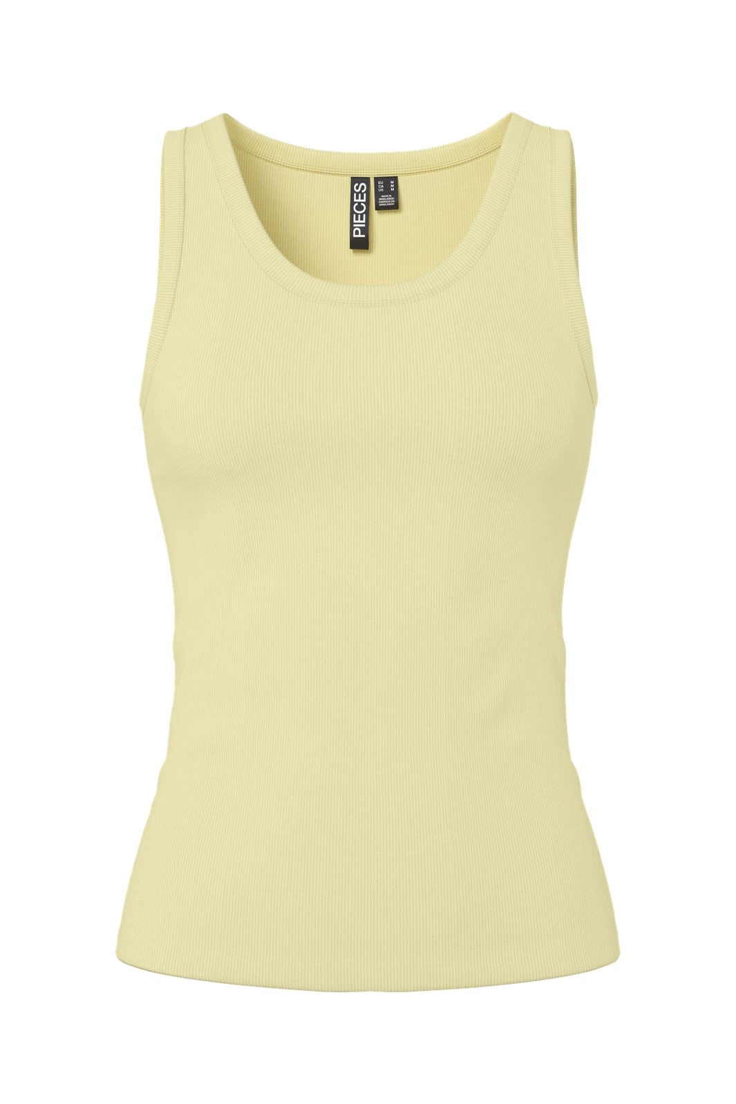 Pieces - Pcmay Tank Top - 4981810 French Vanilla