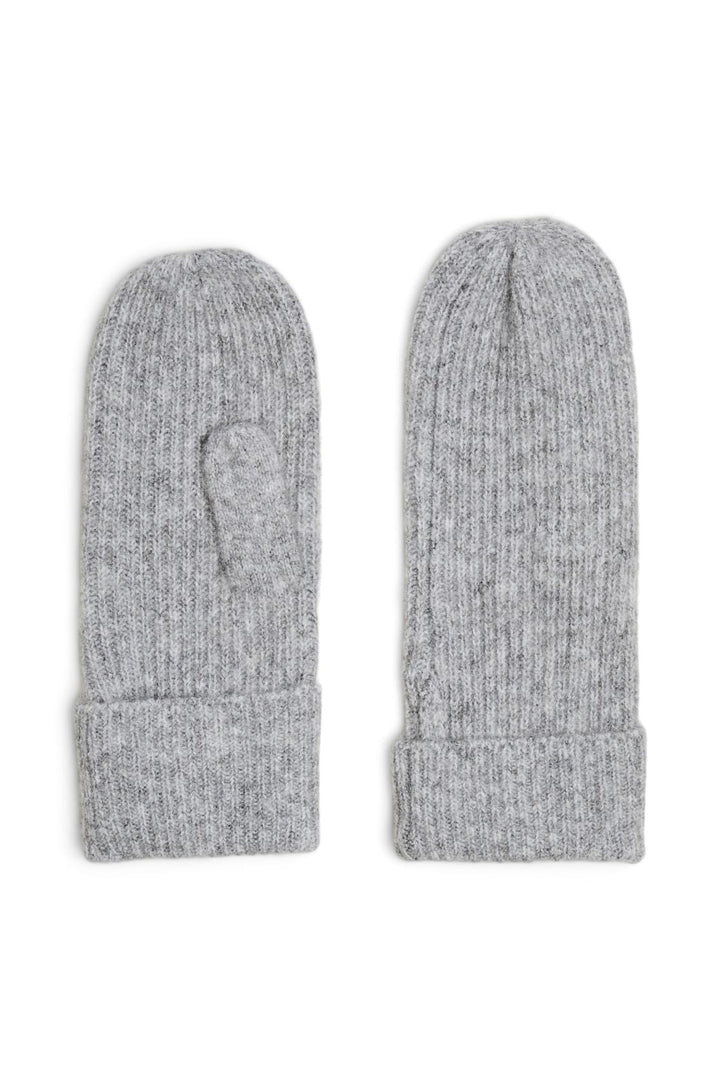 Pieces - Pcmoella Mittens - 4547297 Medium Grey Melange