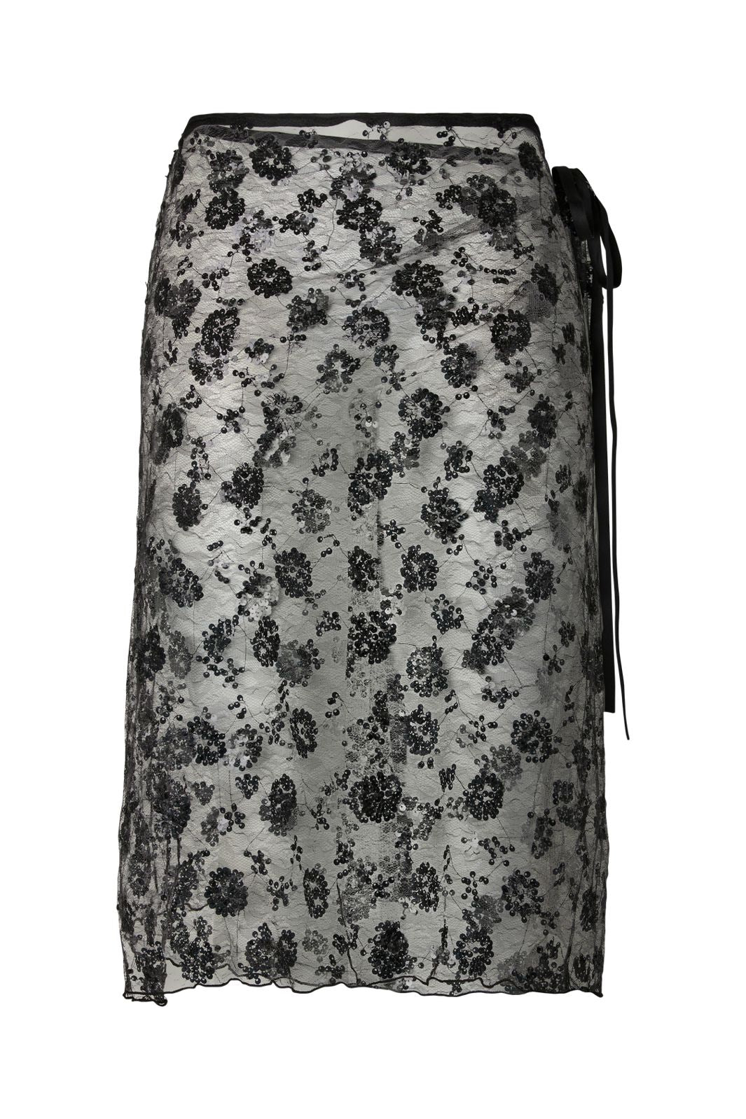 Pieces - Pcnatasja Lace Sarong - 4997996 Black