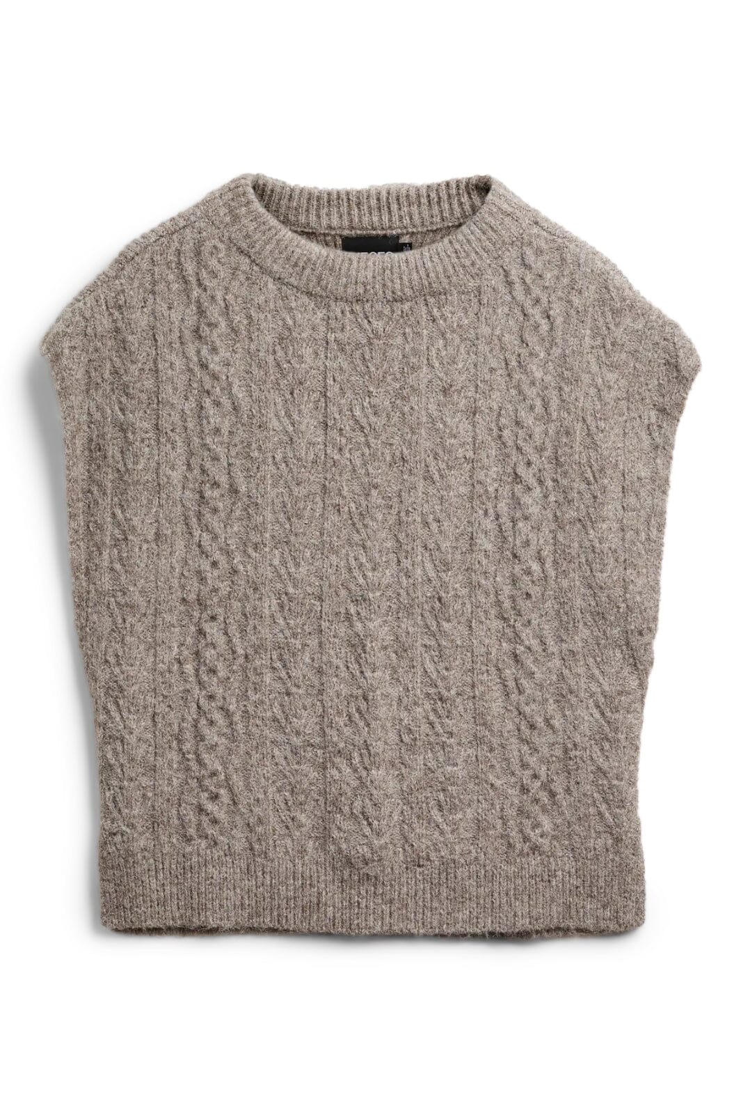 Pieces - Pcnosie Poncho - 4579702 Fossil Ponchoer 