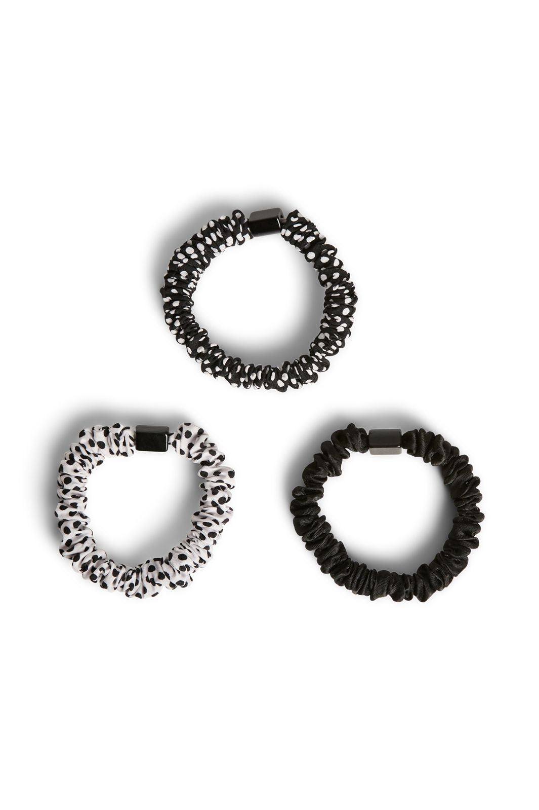 Pieces - Pcpernille Hair Elastic 3-Pack - 5036065 Black White